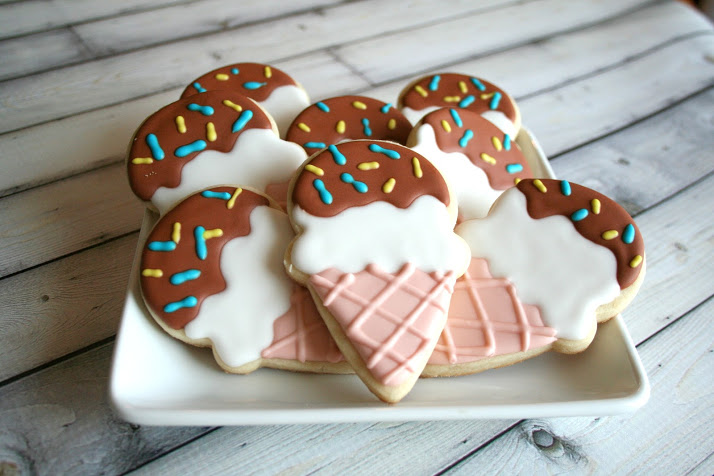 Ice Cream Cone Cookies